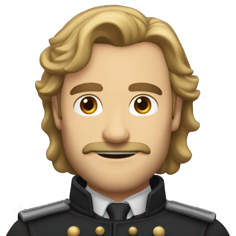 hans landa of the inglorious bastards, he doesn't have very blond hair or a mustache emoji