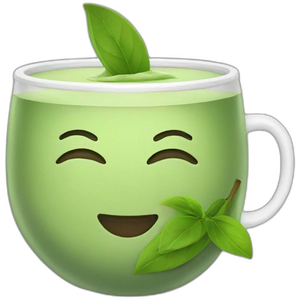 Matcha tea emoji