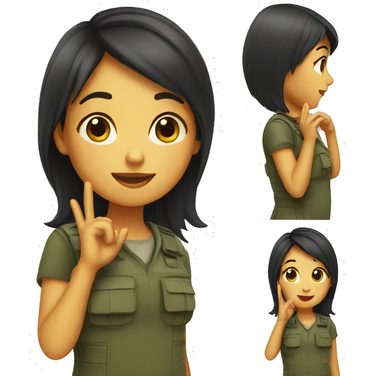 Girl Salute  emoji