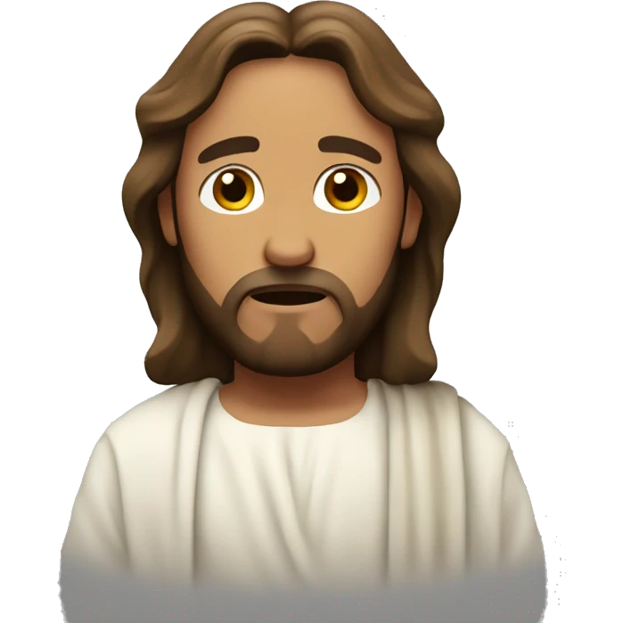 jesus shrugs emoji