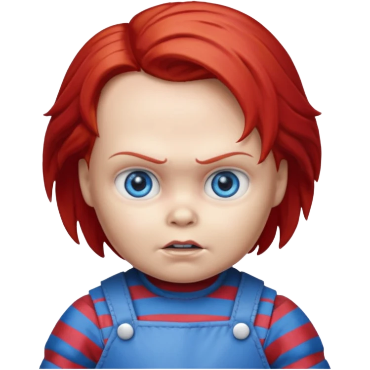 Un emojin de chuky emoji