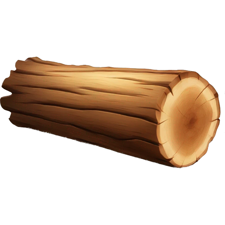 wood log emoji