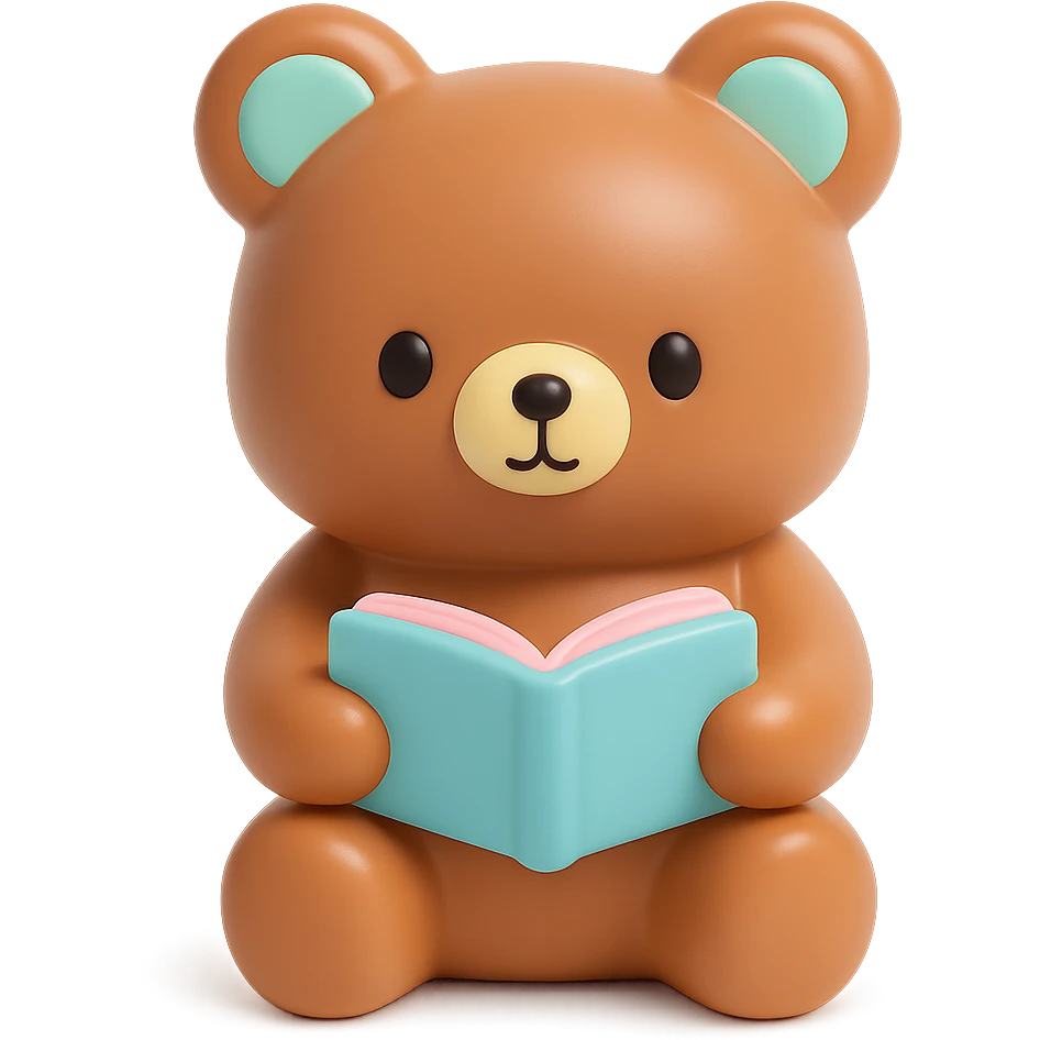 bitte etwas mit Bibliothek und es soll cute sein ohne Hintergrund emoji