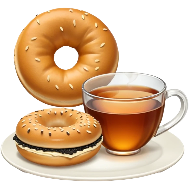 çay ve simit emoji
