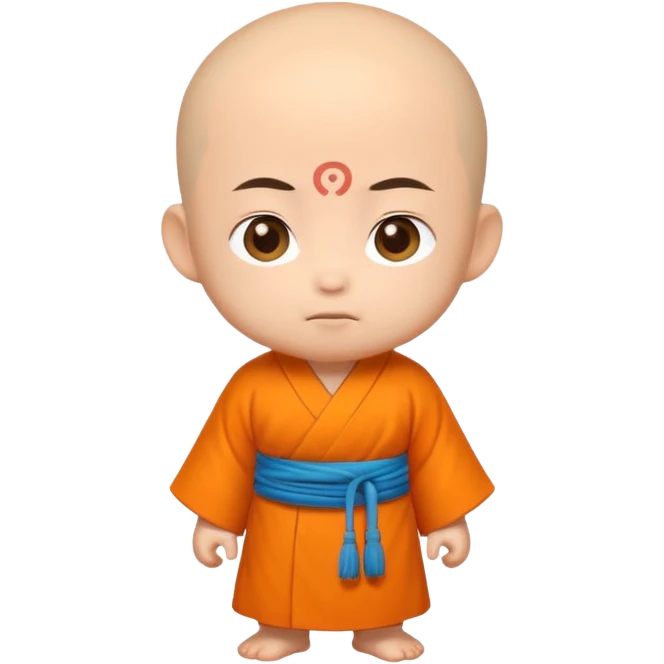 Tang Monk chibi animation style emoji