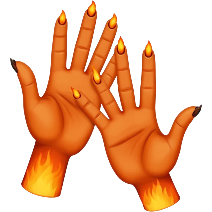 Texas Horns down emoji
