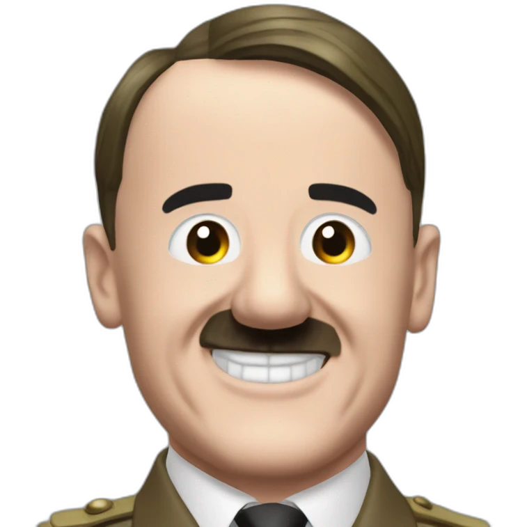Adolf Hitler on Only Connect with Victoria Coren-Mitchell laughing emoji