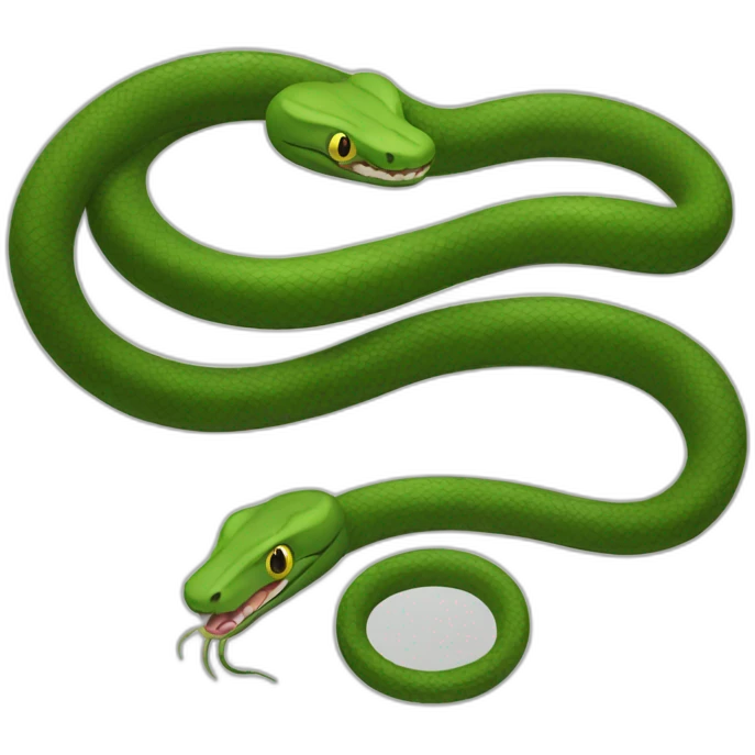 snake with long nails emoji
