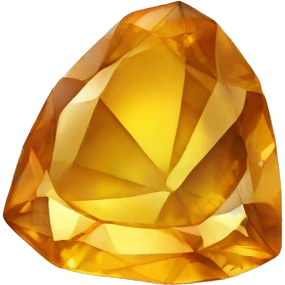 Citrine gem emoji