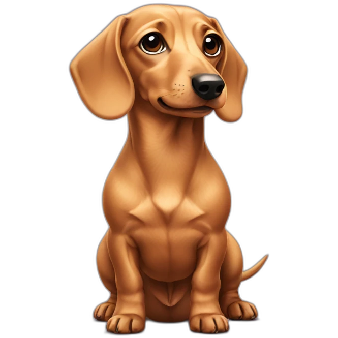 blond-dachshund emoji