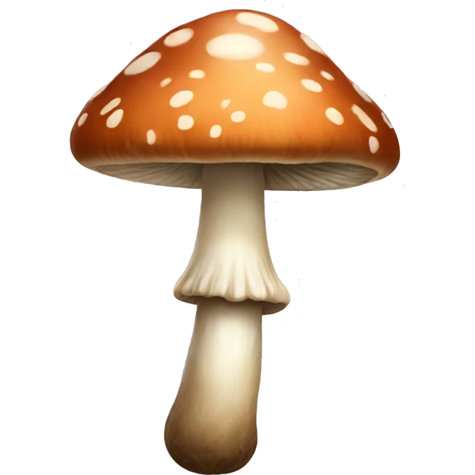 realistic mushroom  emoji