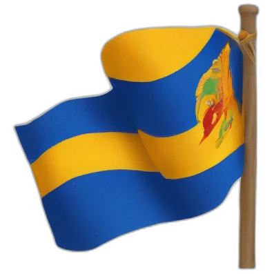 Drapeau gitan emoji