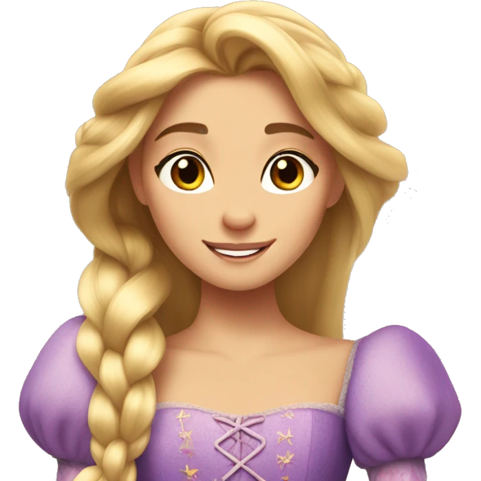 princess rapunzel  emoji