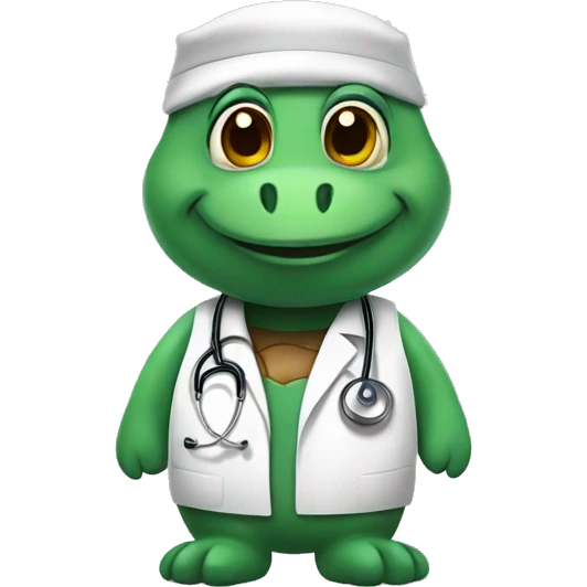 Doctor turtle emoji