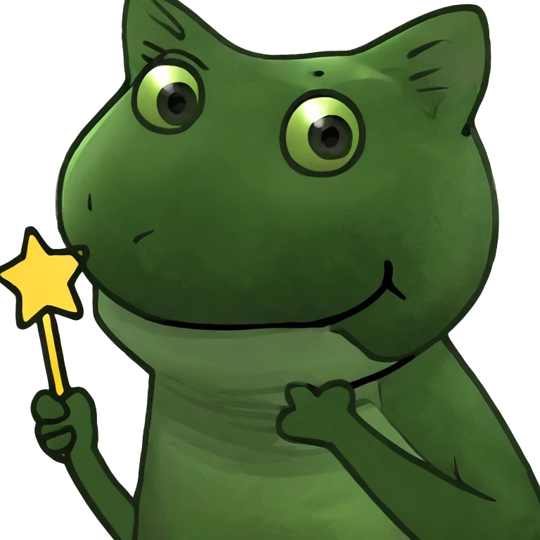 Gato con varita magica emoji