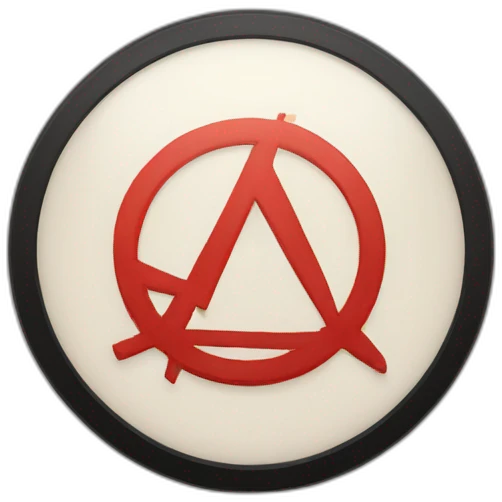 anarchist symbol emoji