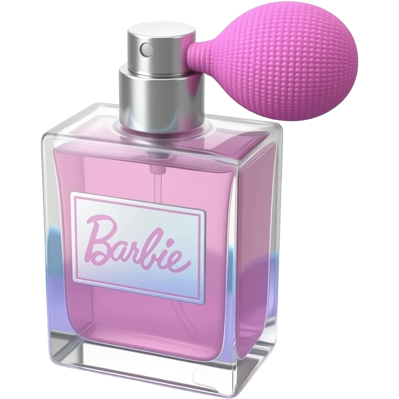 purple blue perfume tray “in use” inspired by Barbie colour palette emoji