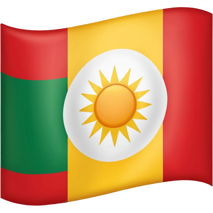 kurdistan flag  emoji