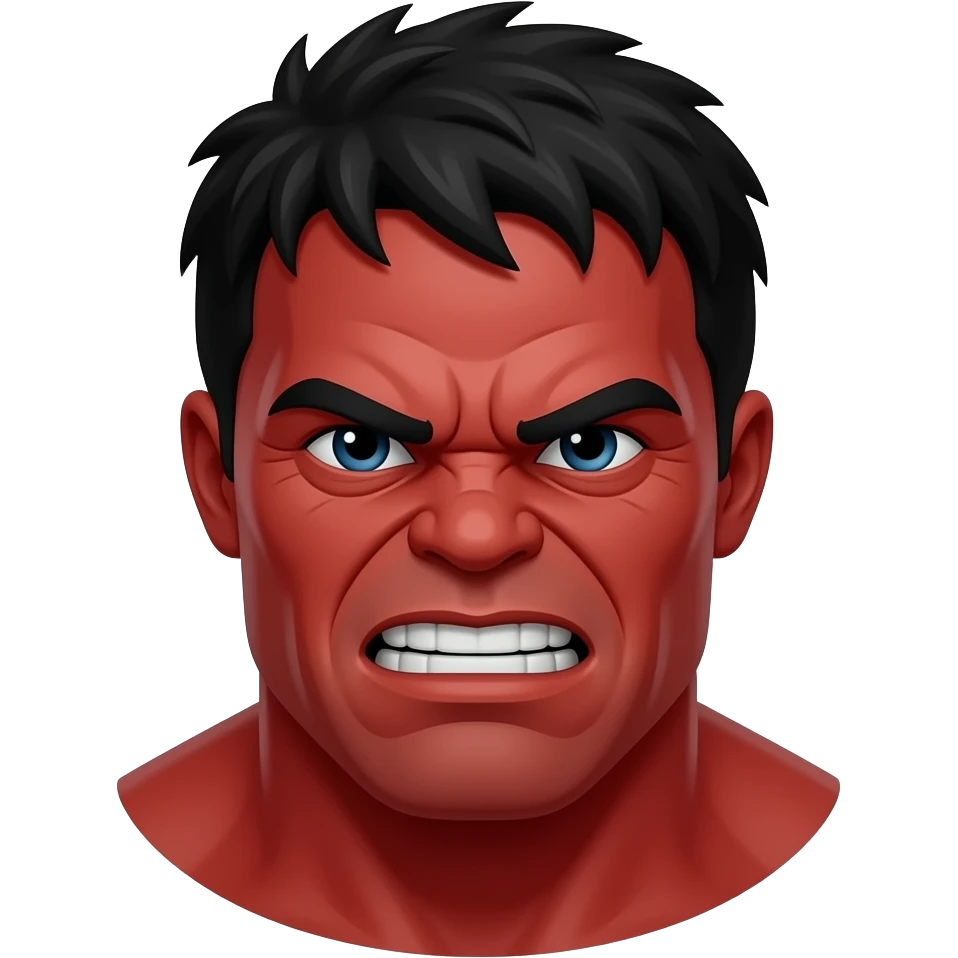 Red hulk emoji