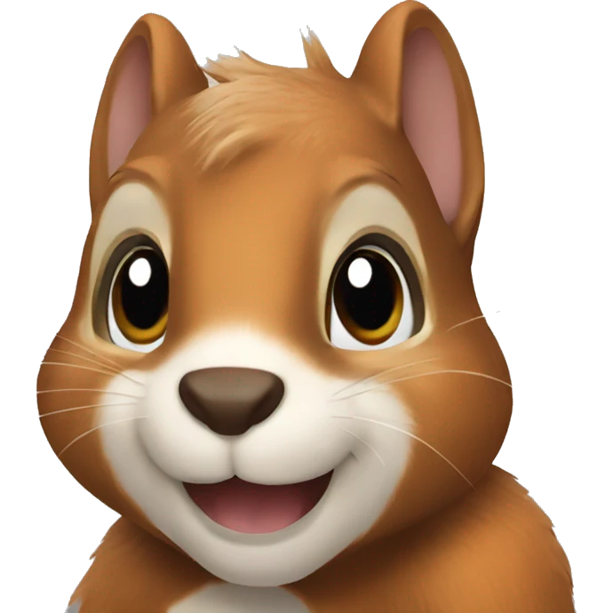 New Year's Squirrel emoji