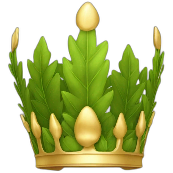 laurel crown emoji