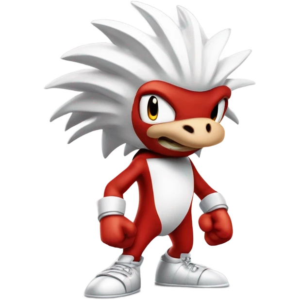 knuckles from sonic emoji
