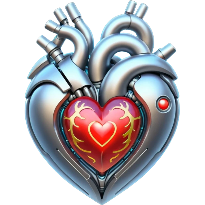 Sci-fi space heart  emoji