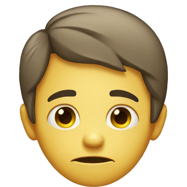 Emoji Face depressed emoji
