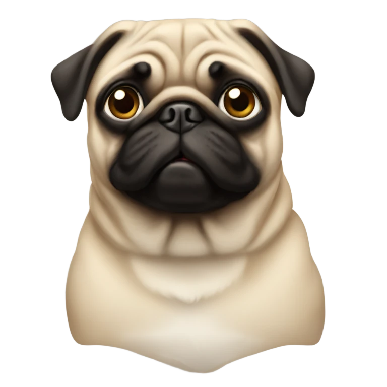 Pug emoji