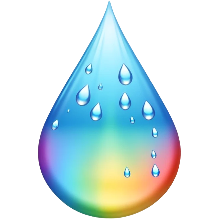 rainbow water emoji