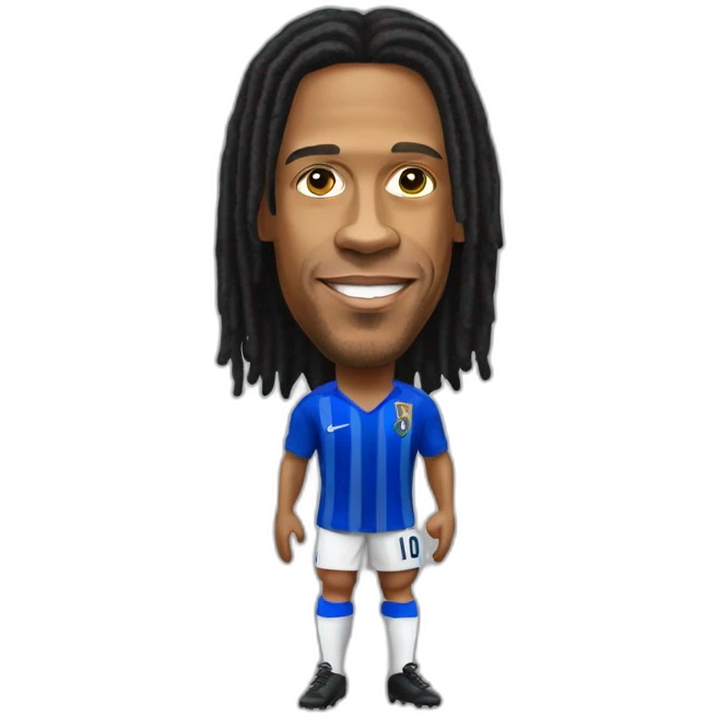 ronaldinho realistic football player emoji