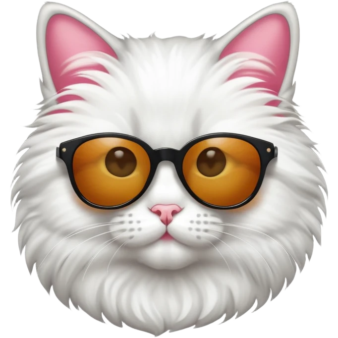 Cat wearing sunglasses emoji