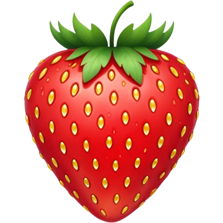 Sparkling and Strawberry emoji