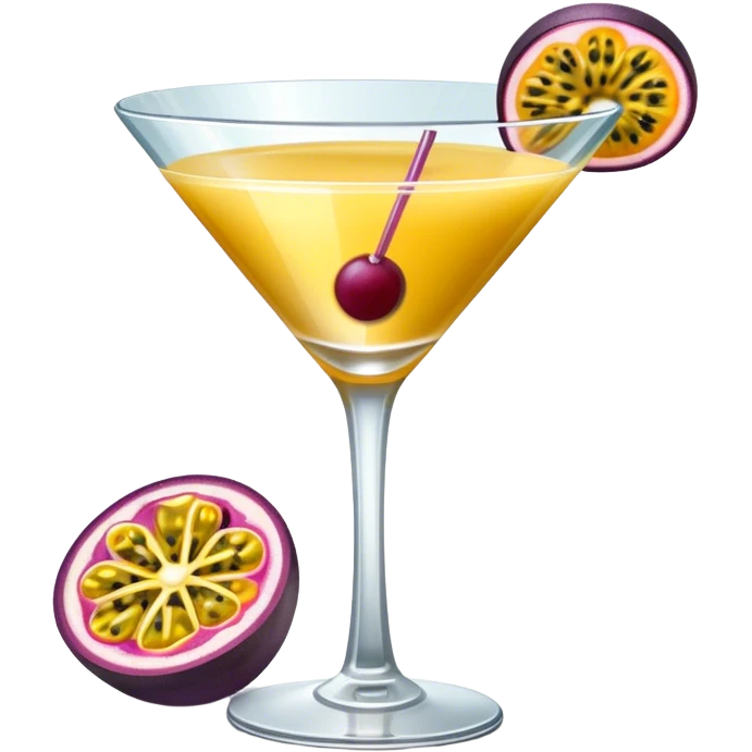 Passionfruit martini emoji