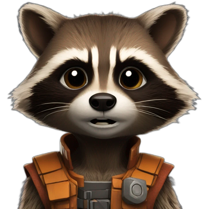 Rocket Raccoon emoji