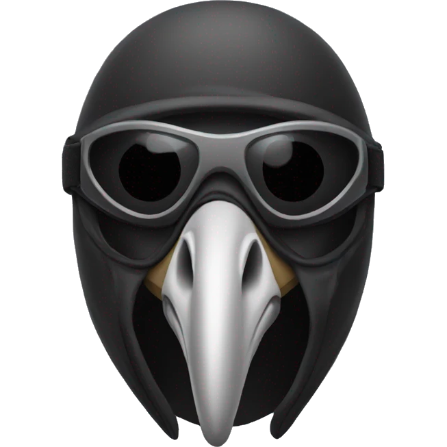 A Vulture with a ski mask emoji