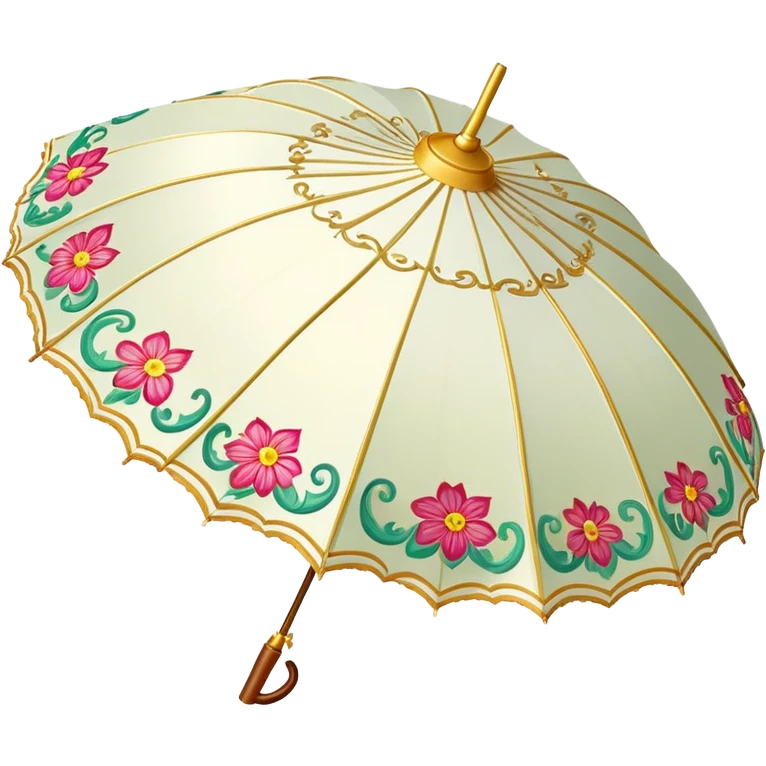 Fancy deluxe parasol emoji
