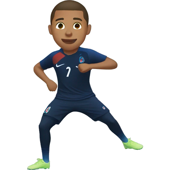 Mbappe dance emoji