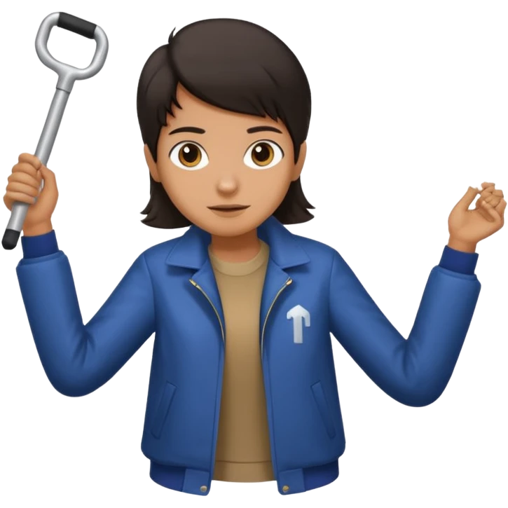 Rider holding grab bar,Metro Riders,with metro emoji
