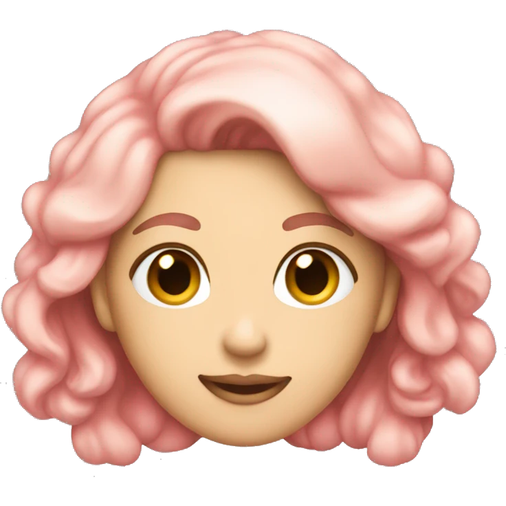 розовый emoji