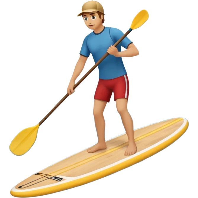 Stand up paddle  emoji