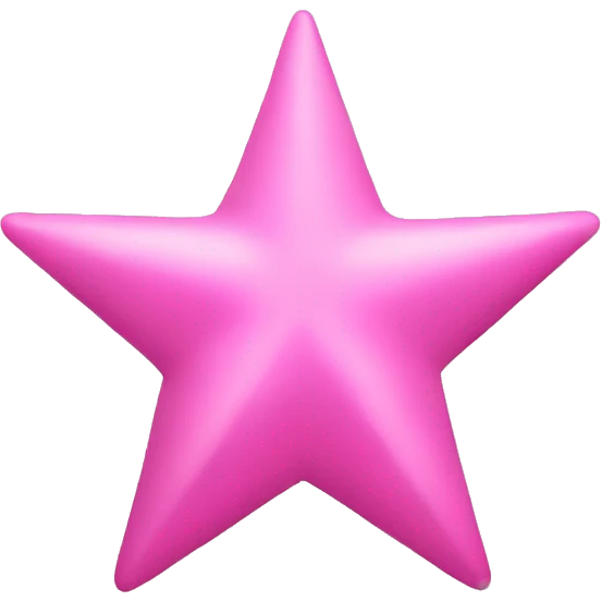 pink star emoji