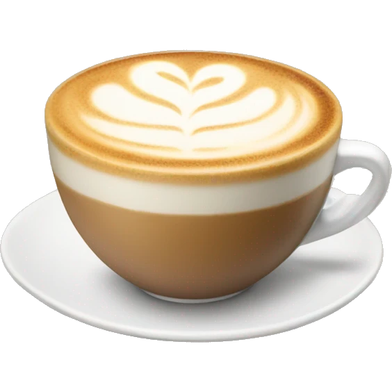 Coffee latte emoji