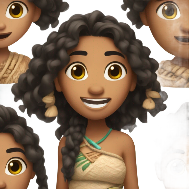 Moana emoji