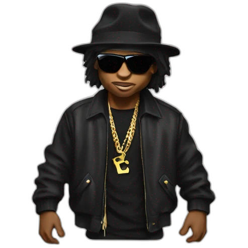 Eazy E with tupac emoji