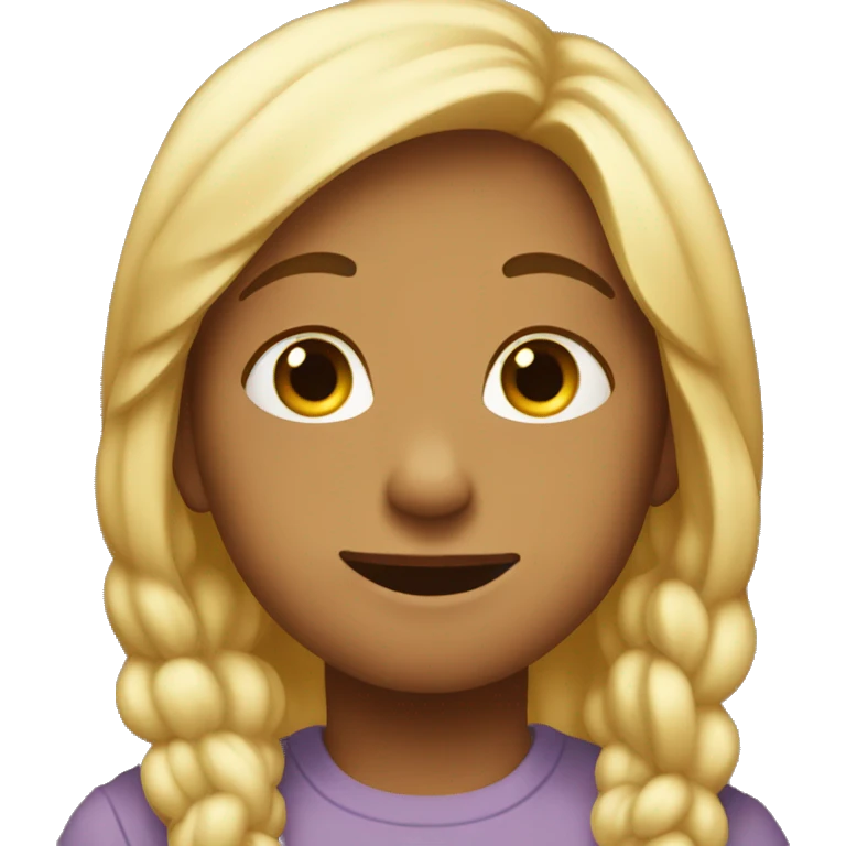 The touching emoji emoji