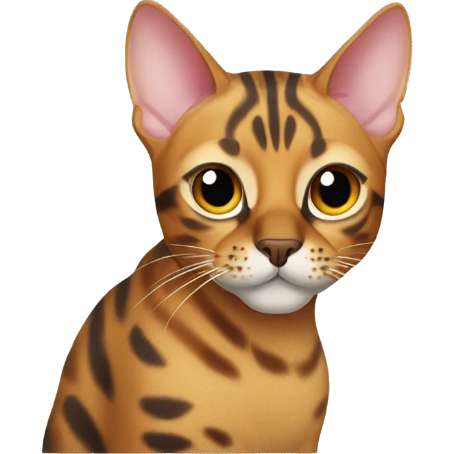 Bengal cat emoji