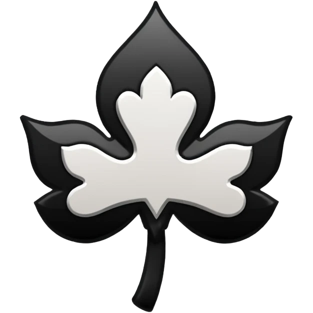 black clover, emoji profil, logo emoji