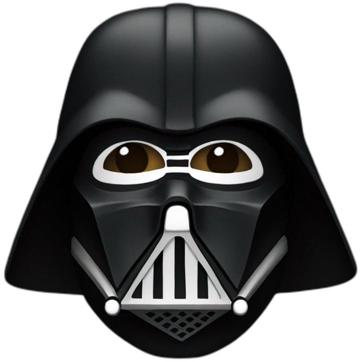 Dark vador head emoji