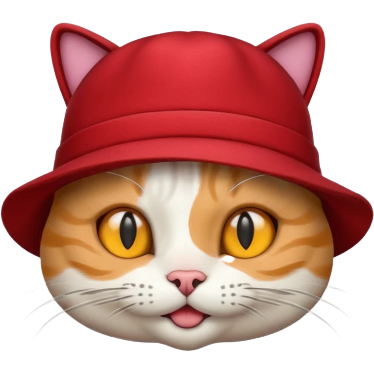 Cat with hat emoji